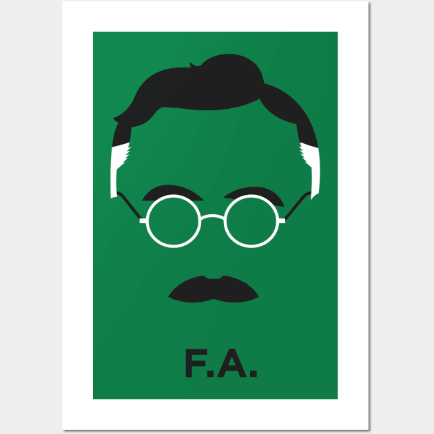 F.A Hayek Wall Art by Amaze